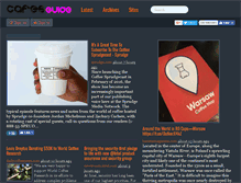 Tablet Screenshot of cafesguide.com